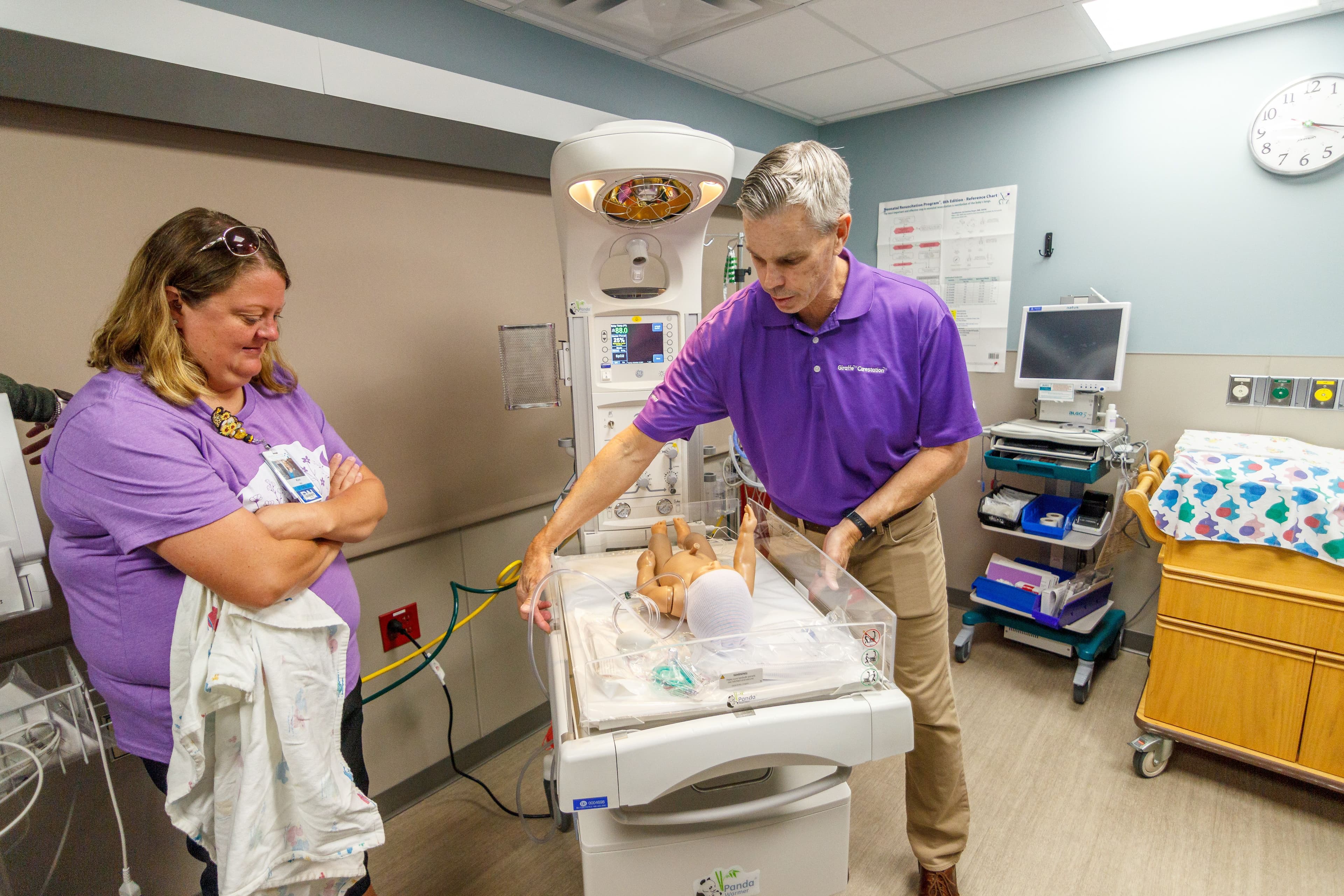Practice on the manikin so you're ready for the real patient.